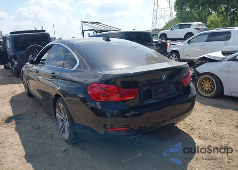 2018 BMW 430I Gran Coupe from USA, damaged, VIN WBA4J1C51JBG77723